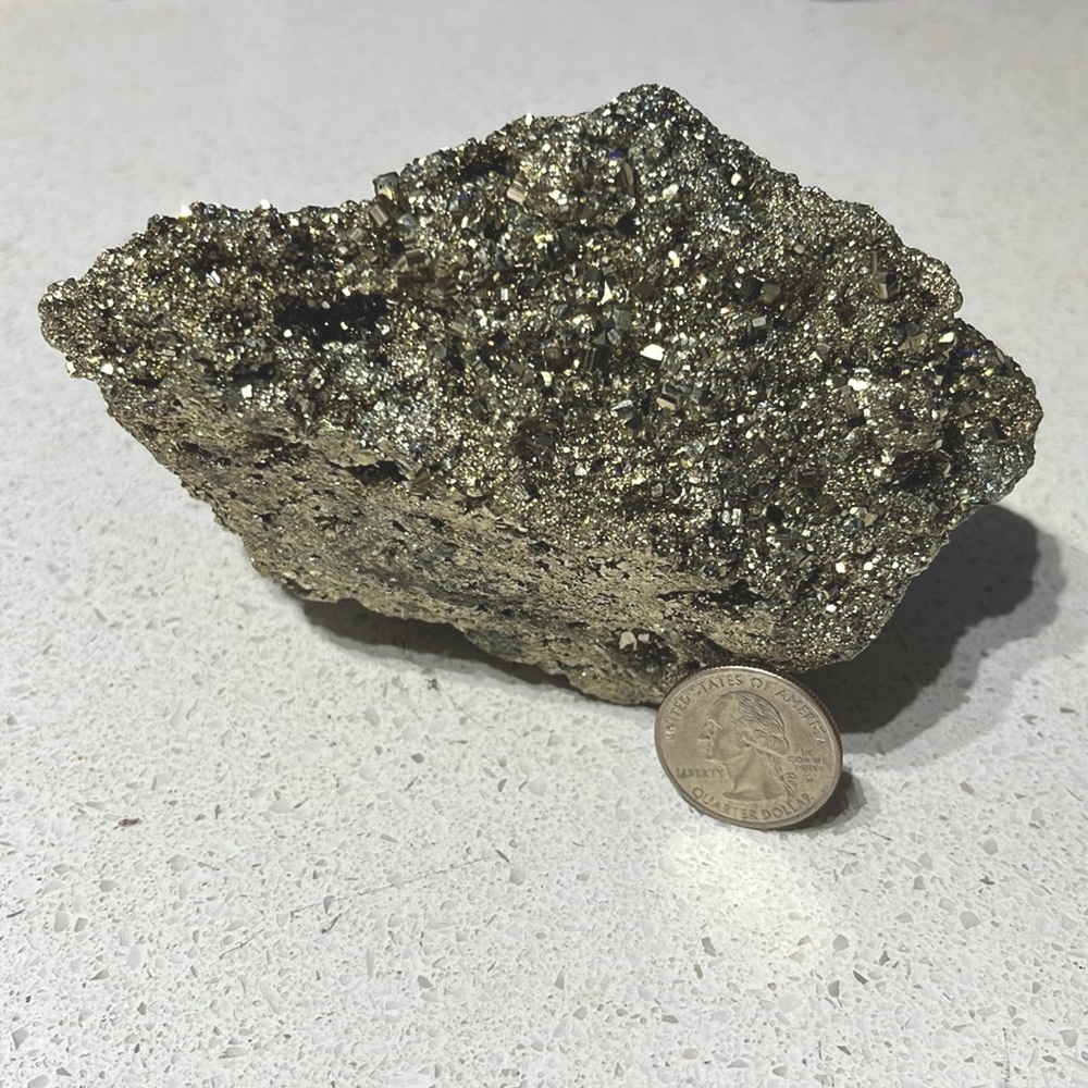 Massive Raw Pyrite‎ Cluster